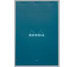 Rhodia bloc agrafé COULEURS N°20 Seyès 80 feuillets microperforés et perforés 4 trous, couvertures assorties - Assortis