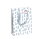 Empreintes, sac moyen 21,5x10,2x25,3 cm - Bleu