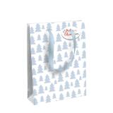 Empreintes, sac moyen 21,5x10,2x25,3 cm - Bleu