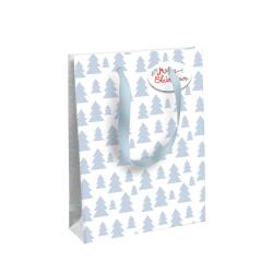 Empreintes, sac moyen 21,5x10,2x25,3 cm - Bleu