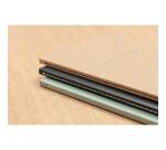 Flying Spirit piqûre textile 7,5x12cm 48 pages ligné motifs assortis papier ivoire 90g - Kraft