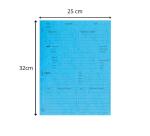 Paquet de 25 dossiers de procédure carte lustrée 25x32cm