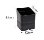 Pot à crayons Pen-Cube magnétiques ECOBlack - Noir