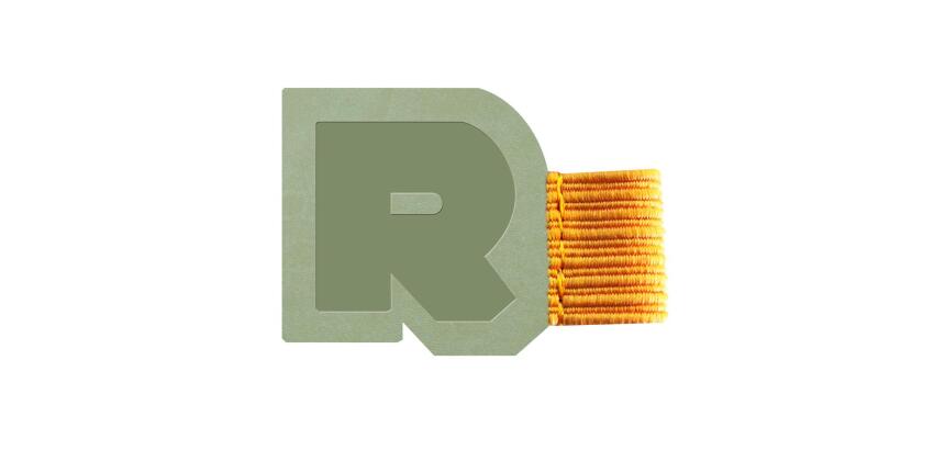 Rhodiarama porte-stylo autoadhésif 4x3 cm pour blocs carnets et agendas - Céladon