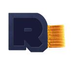Rhodiarama porte-stylo autoadhésif 4x3 cm pour blocs carnets et agendas - Bleu nuit