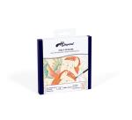 Echarpe 100% soie - 180x43cm L'envol - Blanc