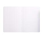 Carnet piqué 10,5x14,8cm 96 pages petits carreaux - Assortis