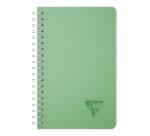 Carnet reliure intégrale Linicolor ESSENCE 11x17 cm 100 pages petits carreaux couverture plastique polypropyène rainuré - Assortis