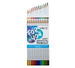 Darwi For You boite de 12 crayons de couleur aquarellables - Assortiment