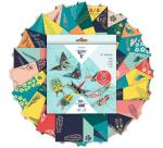 KIT ORIGAMI, Pochette de 60 feuilles 70g/m2 3 formats - Décor Insectes - Multicolore