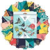 KIT ORIGAMI, Pochette de 60 feuilles 70g/m2 3 formats - Décor Insectes - Multicolore