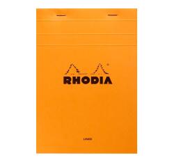 Bloc agrafé Giant Pad N°15 A5 150 feuilles lignées + marge 80 g. - Orange