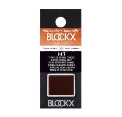 Aquarelle extra-fine demi-godet - Terre de Sienne foncée