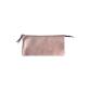 PLUME Grande pochette 2 compartiments en Daim irisé 22x11cm - Cuivre
