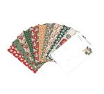 PAPIERS IMPRIMÉS, Bloc de 20 feuilles à motifs 160g/m2 au format A4 (21x29,7cm) + 1 idée créative - Souvenirs de Noël - Multicolore