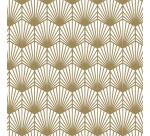 Papier 80g, Tiny 50x0,35m, Art Déco or - Or