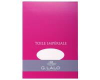 Bloc toile impériale A5 (148x210mm), 50 feuilles 100g - Blanc