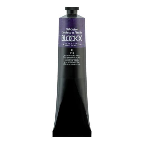 Peinture à l'huile extra-fine tube 200ml - Bleu d'outremer foncé