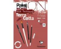 Bloc PaintON TERRACOTTA collé A4 20F