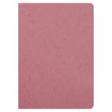 Cahier piqué Age Bag A4 96 pages uni - Rose antique