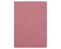 Cahier piqué Age Bag A4 96 pages uni - Rose antique