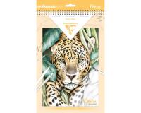 ODELIA, Bloc de coloriage multi-techniques de 20 feuilles A4 250g, Les animaux