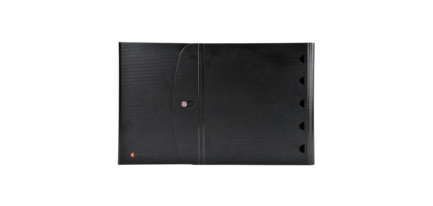 Classeur de présentation Exashow en polypropylène 4 anneaux 30mm Exactive® - A4 - Noir