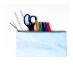TIE&DYE Trousse plate 22 x 11 cm, bleu ciel - Bleu ciel