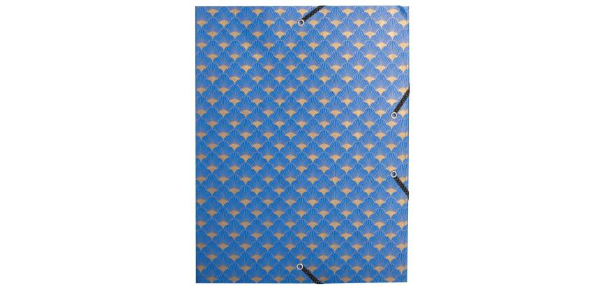 Boîte de classement dos 40mm carte lustrée 600g/m2 Néo Déco - Couleurs assorties