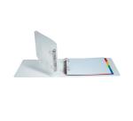 Classeur pour fiches bristol 125x200 2 anneaux 25mm polypropylène Crystal colours