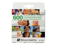 Estuche Exacompta de 600 autoadhesivos doble cara