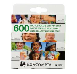 Estuche Exacompta de 600 autoadhesivos doble cara