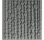Cernit plaque de texture Pop curtain - Gris