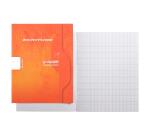 Cahier d'écriture piqué 7000 17x22 cm 32 pages double ligne 3 mm + interligne verticale 70 g - Assortis