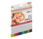 Darwi For You boite de 24 crayons de couleur standards - Assortiment