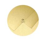 Paquet de 5 enveloppes Pollen 162x229mm 120g/m2 - Or
