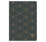Neo Deco carnet piqûre textile A5 96 pages ligné motifs assortis papier ivoire 90g - Assortis