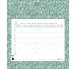 Calendrier mensuel EasyCal Mini Labo avec feuillets détachables 24 x 18 cm agrafé sur plaque cartonnée imprimée 27,5 x 30,5 cm 2026 - Visuels assortis