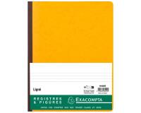Registre piqûre Exacompta 6420E 32 x 25 cm 80 pages couleurs assorties