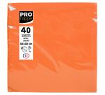 Paquet de 40 serviettes micro-gaufrées ouate 2 plis - 38x38 cm