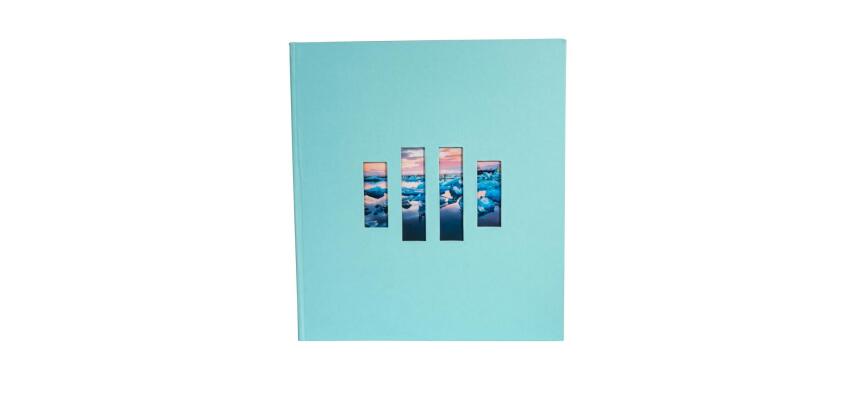 Album photo livre 60 pages noires Milano - Vert