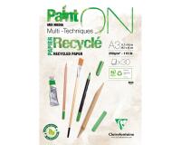 PaintON Recyclé bloc collé 30F A3 250g