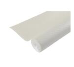 Nappe en rouleau papier gaufré Toile de lin - 18x50m - Blanc