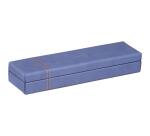 Rhodiarama plumier simili cuir italien 21x5,5x3 cm - Saphir