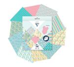 ORIGAMI, Pochette de 60 feuilles 70g/m2 3 formats - California - Multicolore