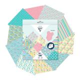 ORIGAMI, Pochette de 60 feuilles 70g/m2 3 formats - California - Multicolore