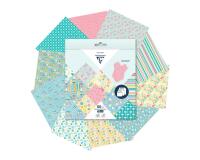 ORIGAMI, Pochette de 60 feuilles 70g/m2 3 formats - California - Multicolore