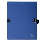Expanding spine folder with flap on the bottom tinted paper - A4