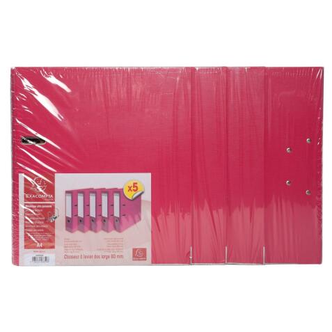 PremTouch Lever Arch Files S80mm A4+ PP Pack of 5
