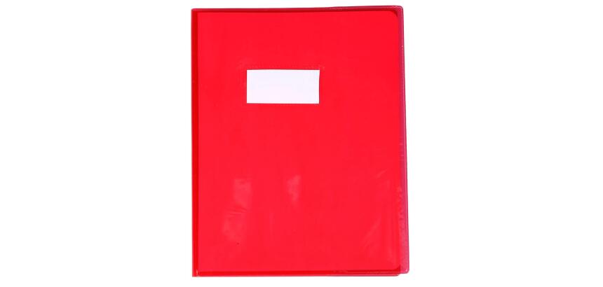 Protège-cahiers cristalux PVC 22/100ème 17x22 cm